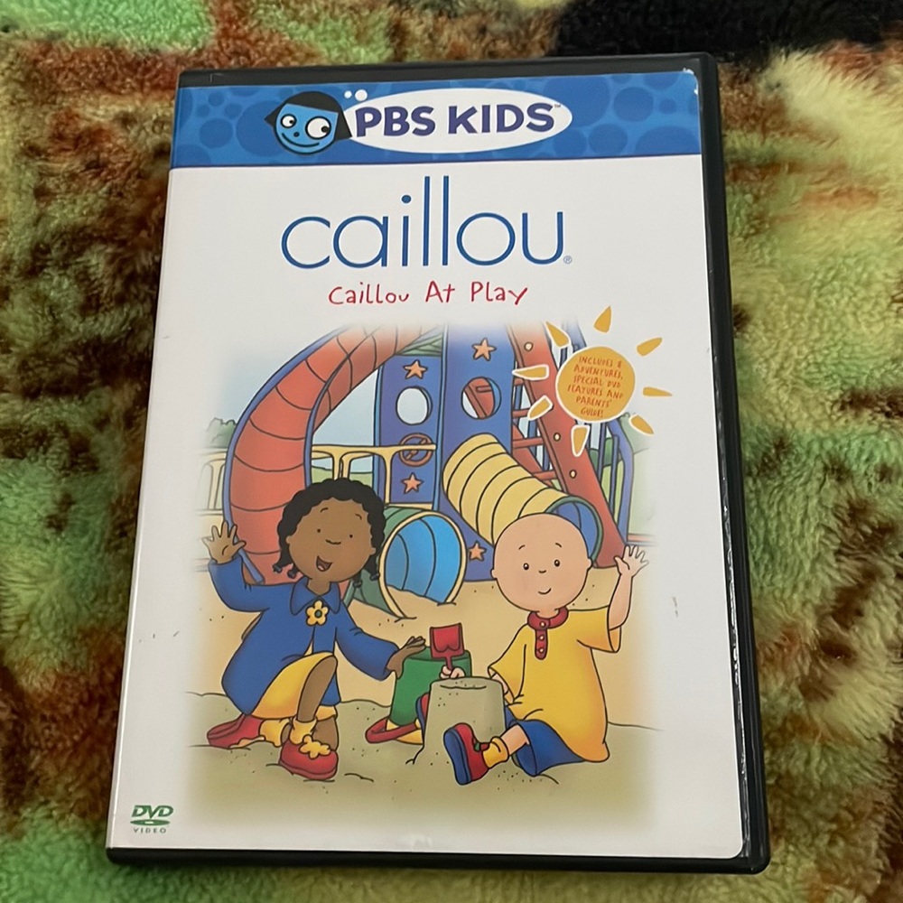 Caillou PBS kids Caillou at Play DVD